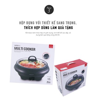 Nồi Lẩu Điện Lock&Lock EJP331BLK (5 lít)