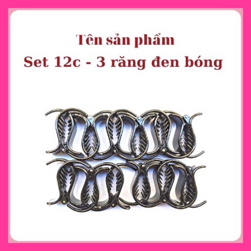 Sỉ 1 lố 12 kẹp càng cua xinh xắn của nữ ❇️freeship ❇️