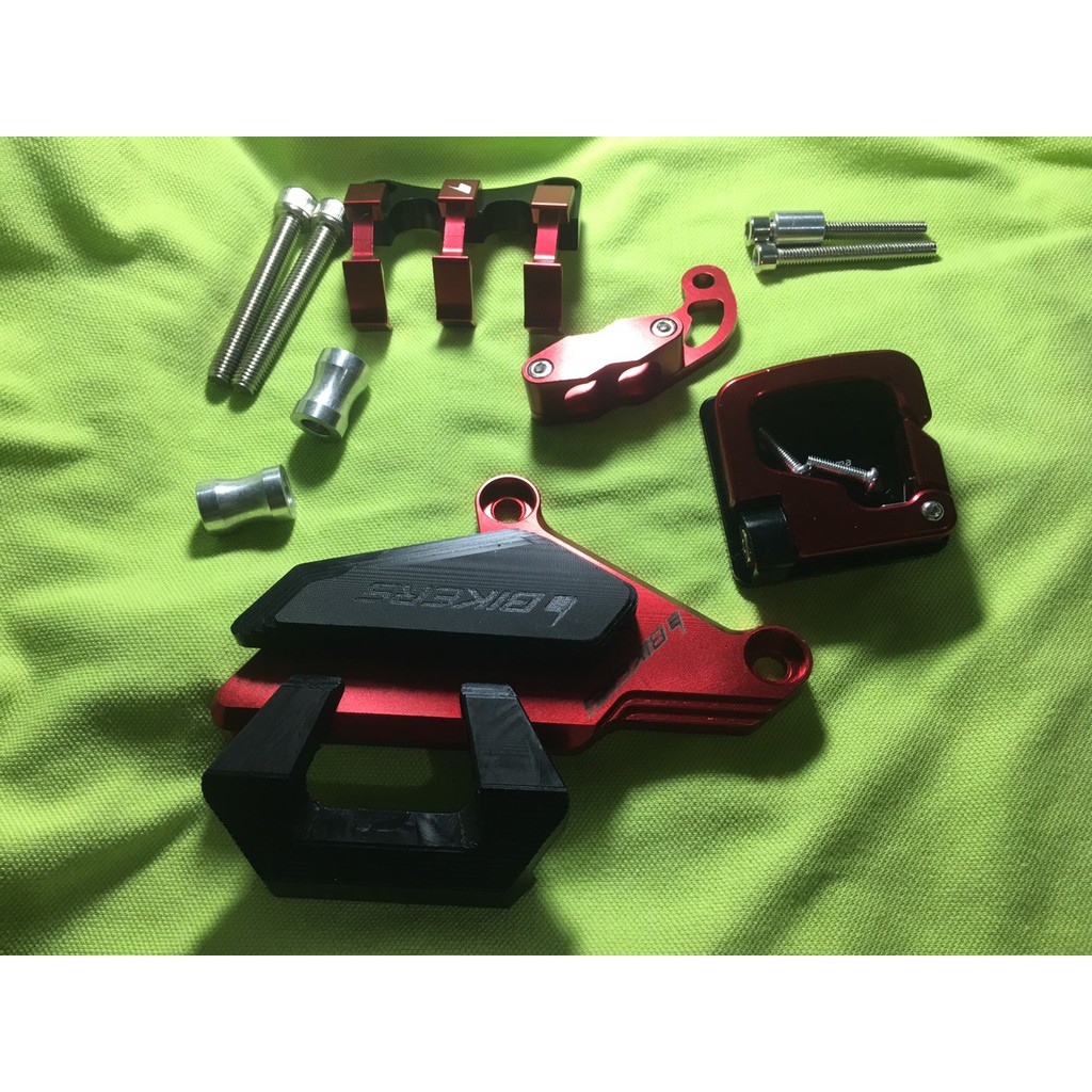 COMBO BỘ BIKER CNC CAO CẤP CHO SH 2017-2019  ( 4 chi tiết liệt kê bên dưới)