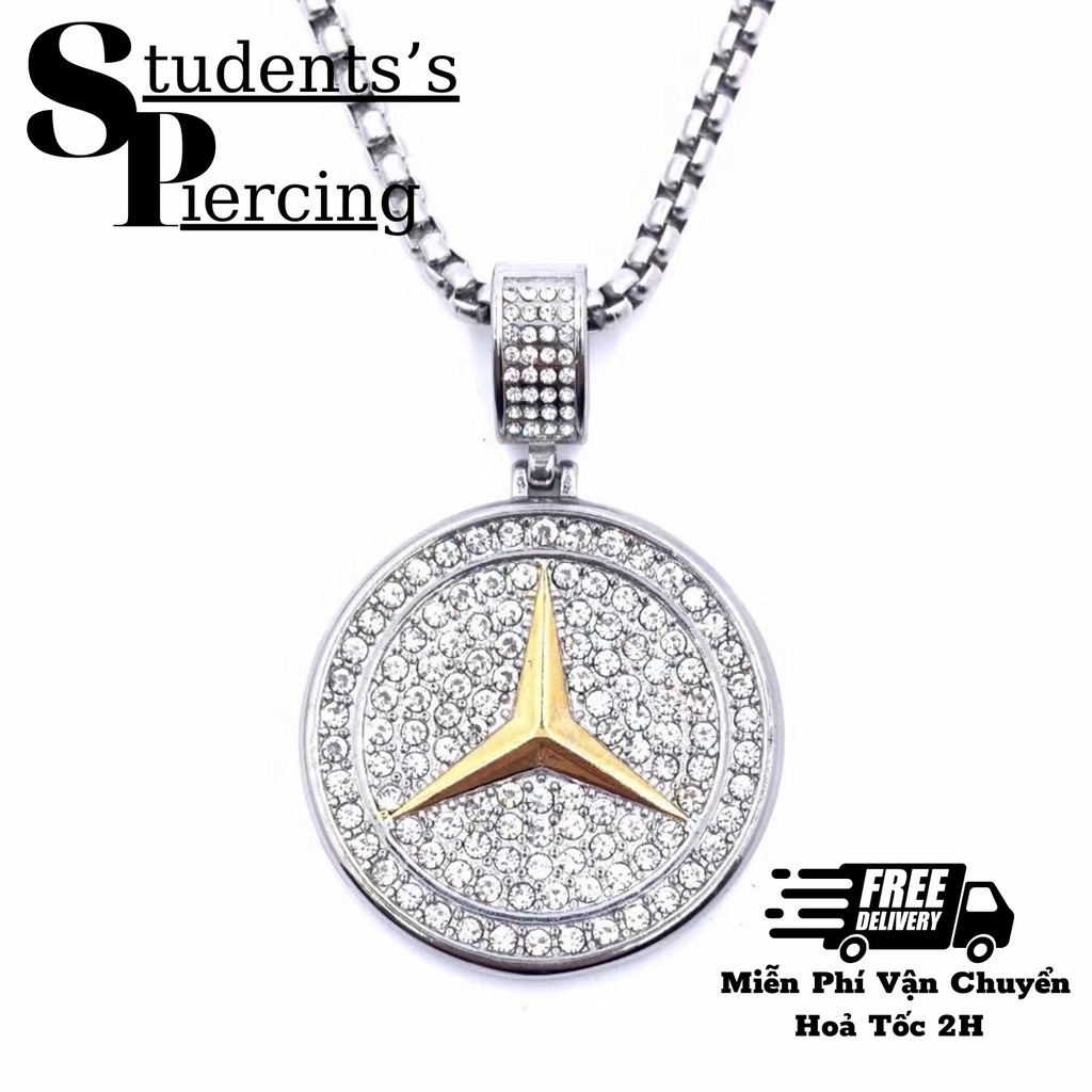 [NOW SHIP] BỘ DÂY CHUYỀN NAM ĐÍNH ĐÁ CAO CẤP - KHÔNG HAN GỈ