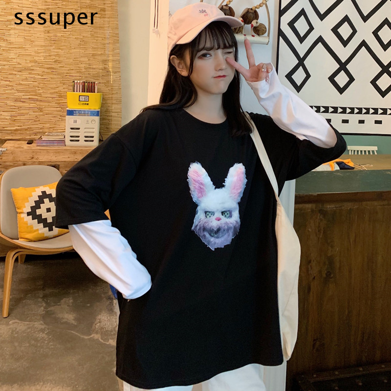 Áo Thun Tay Dài Phong Cách Ulzzang