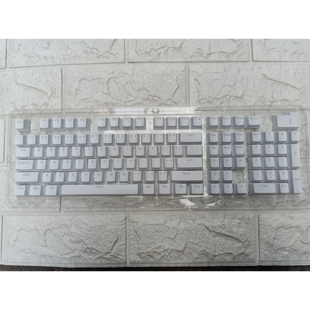 Nút bàn phím cơ chất liệu abs xuyên led, keycap bàn phím cơ chất liệu abs