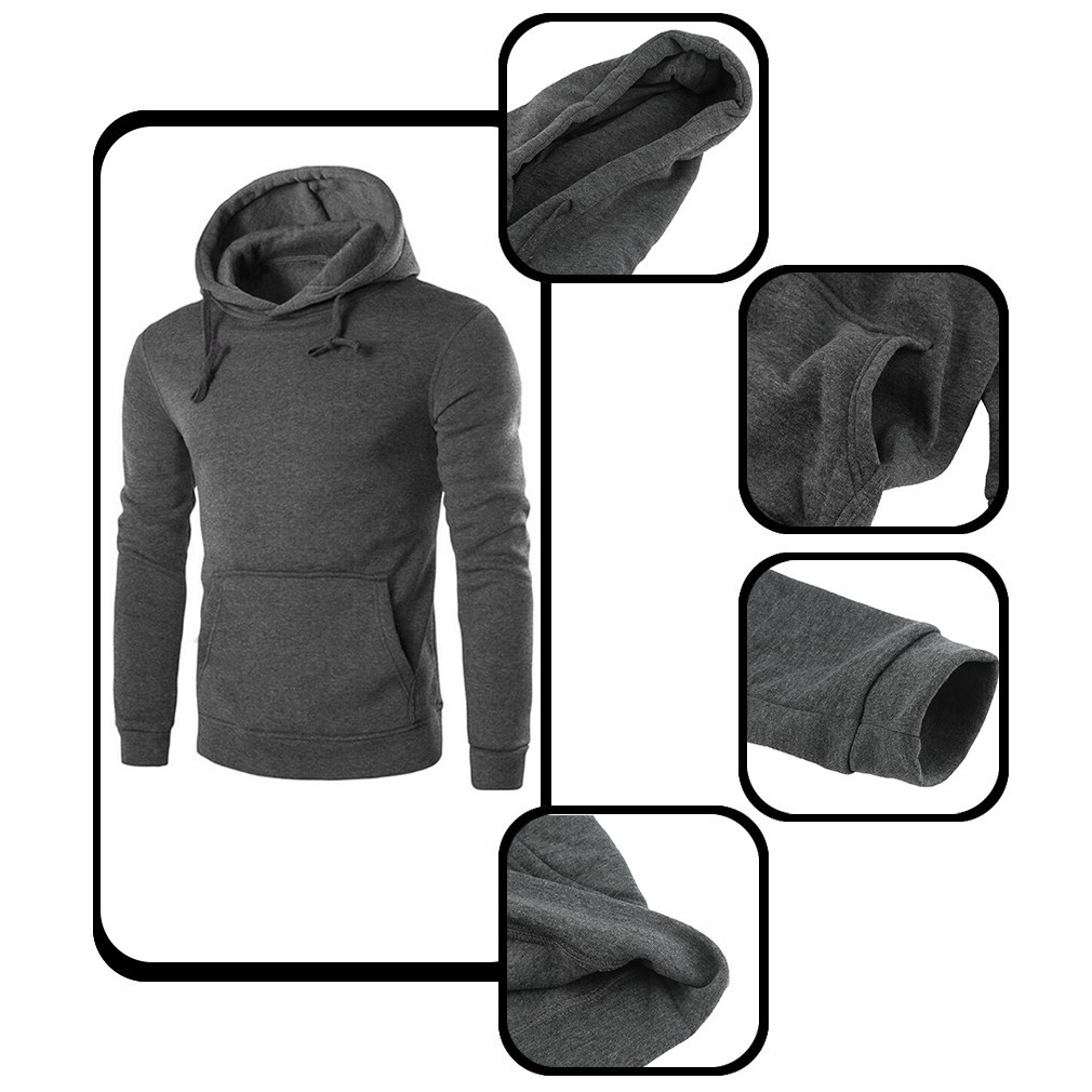 Áo khoác Hoody thể thao, dành cho nam | BigBuy360 - bigbuy360.vn