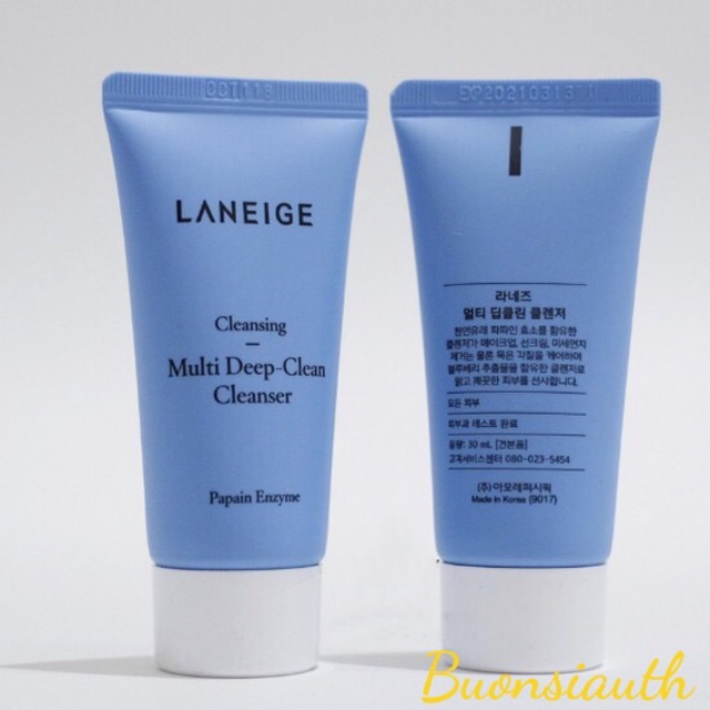 Sữa Rửa Mặt Laneige Cleansing Multi Deep-Clean Cleanser