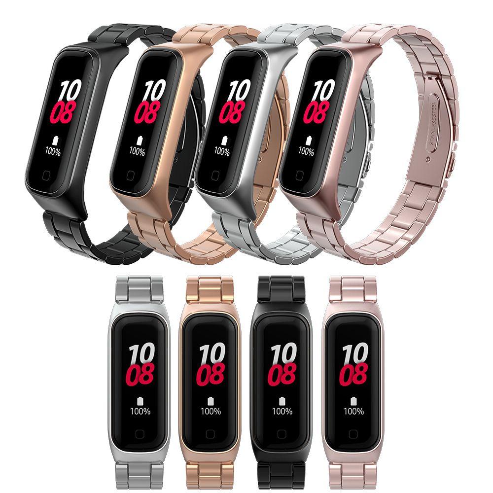 Dây Đeo Thay Thế Bằng Thép Không Gỉ Cho Samsung Galaxy Fit 2 R220