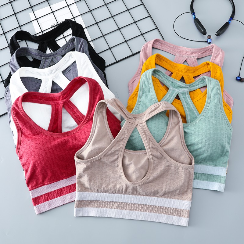 Áo Lót Thể Thao Không Gọng Thoải Mái Dành Cho Nữ