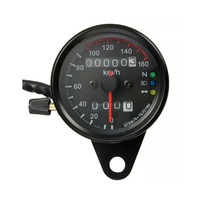 Edb * Nhạc Cụ Xe Máy Tốc Độ Kép Chống Mài Mòn ​​Đồng Hồ Đo Tốc Độ Điện Tử Cho Xe Đạp ​​Thiết Bị Đo Lường Thiết Bị Điện Tử Chuyên Dụng