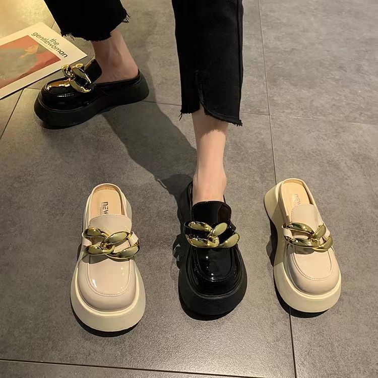 Dép Đế Dày Thời Trang Xuân Hè Mới Cho Nữ