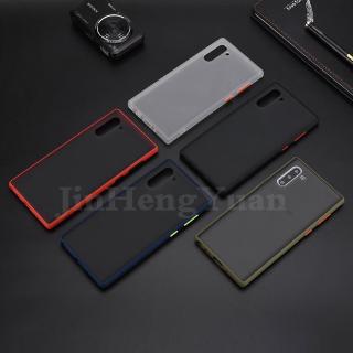 Ốp điện thoại nhựa trong suốt cho Samsung Galaxy A10 A20 A30 A50 A50s A60 A70 Note10 Note10Pro