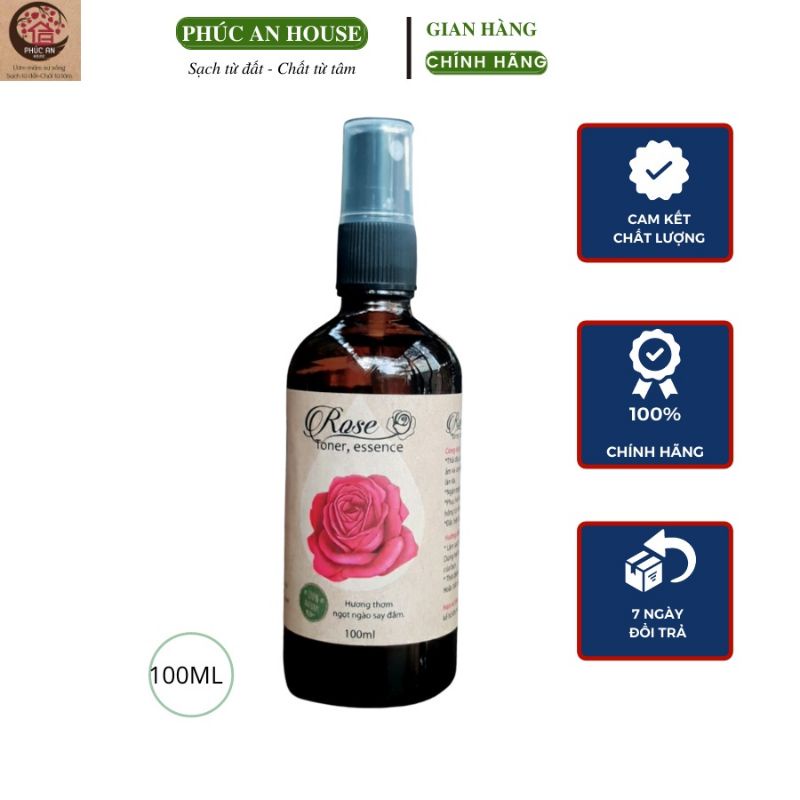 Nước hoa hồng căng bóng da Phúc An House