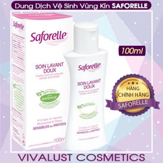 100ml Dung Dịch Vệ Sinh SAFORELLE Gentle Cleansing Care - HÀNG CHÍNH HÃNG