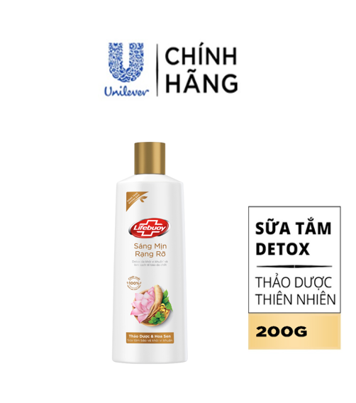 [HB Gift - PC]  Sữa tắm Lifebuoy thảo dược+hoa sen 200g