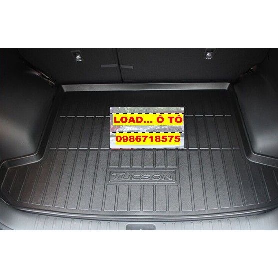 Lót cốp Nhựa Xe Huyndai Tucson 2018-2021 Mẫu Nhựa Dẻo Cao Cấp