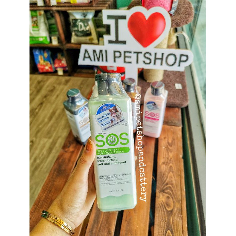 SỮA TẮM SOS CHÓ MÈO