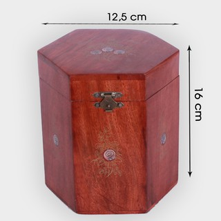 Hộp đựng chè gỗ hương khảm trai