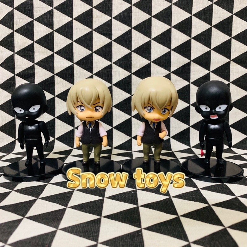 Mô hình Conan - Cao 12cm - 6 mô hình nhân vật Conan - Conan Kaito Kid Gin Amuro Suichi Akai Hanzawa Hattori Heij