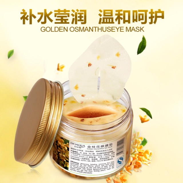 FOLLOW SHOP Mặt Nạ Mắt-Hũ 80 miếng-BIOAQUA Godel Osmanthus Eye Mask