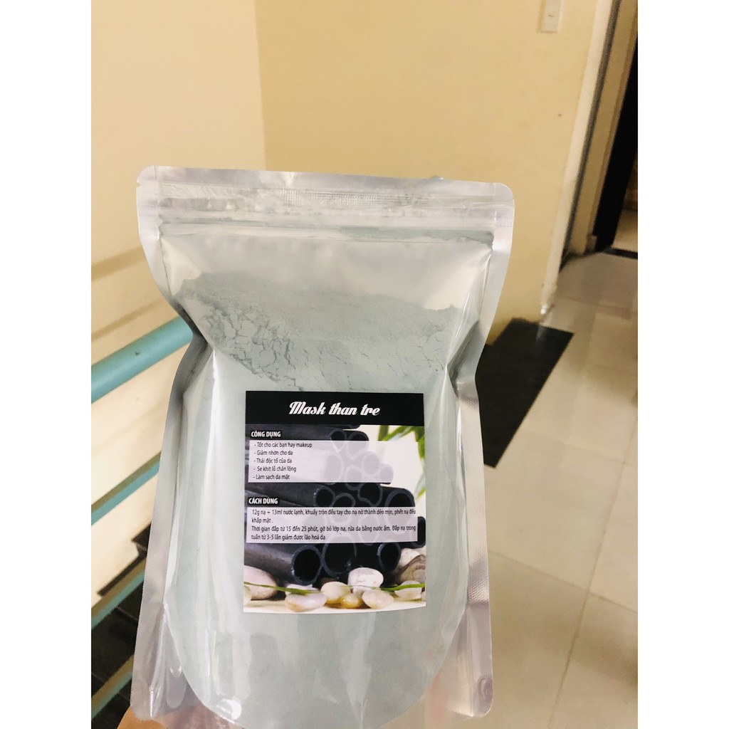 1kg Bột than tre hoạt tính Organic - trắng răng &amp; thải độc tố cho da