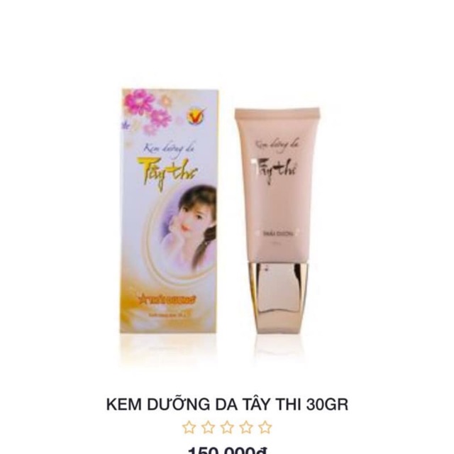 Kem dưỡng da Tây thi chống nám 30g