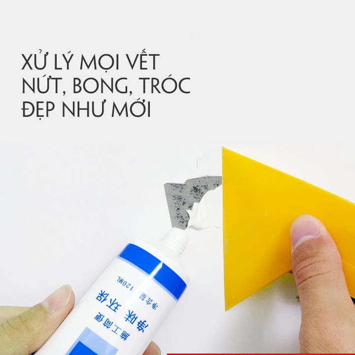 Keo vá tường thông minh, keo vá tường đa năng xoá sạch mọi vết nứt