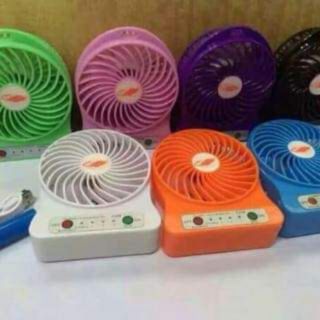 Combo 10 quạt tích điện mini