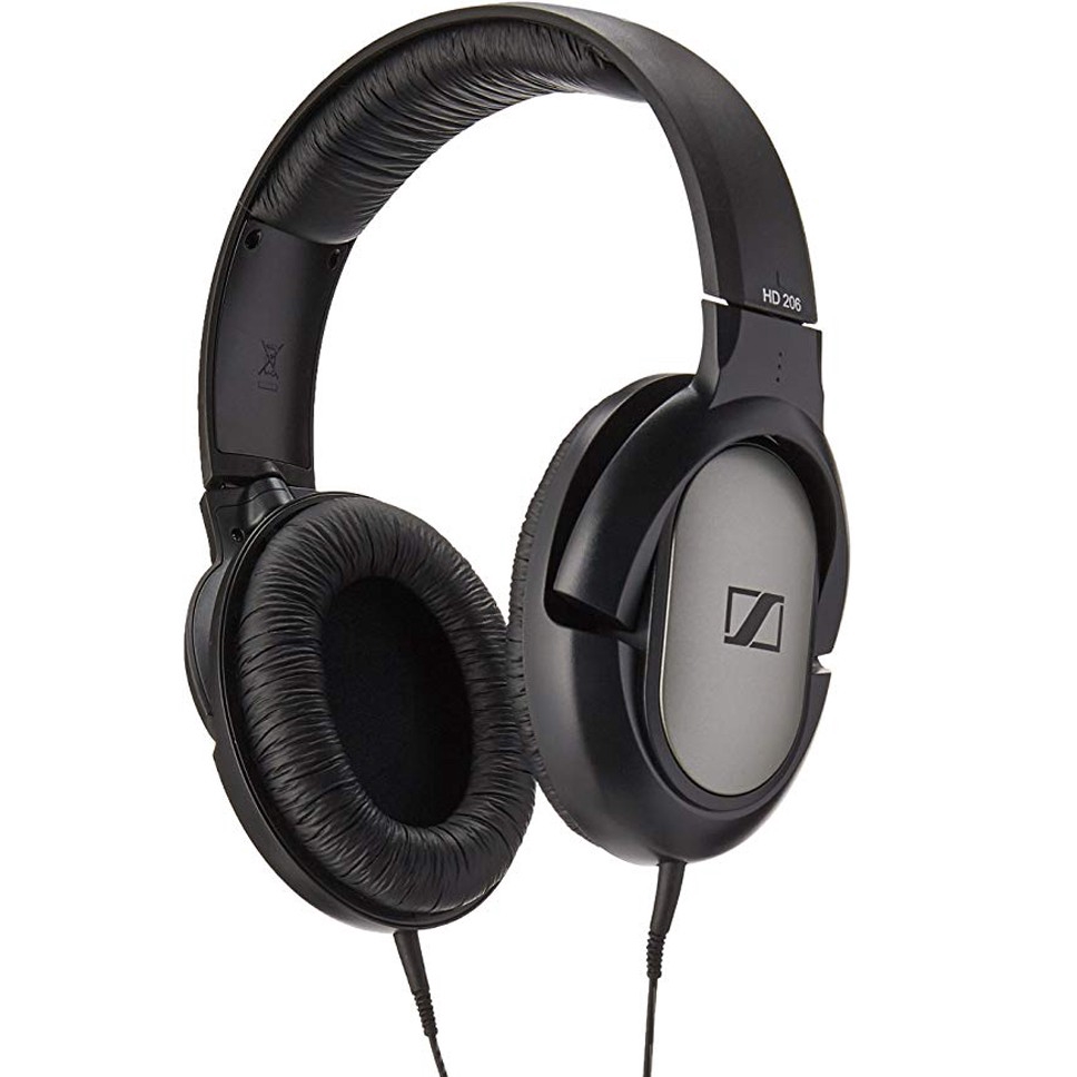 Tai Nghe Chụp Tai Sennheiser Hd 206 Màu Đen