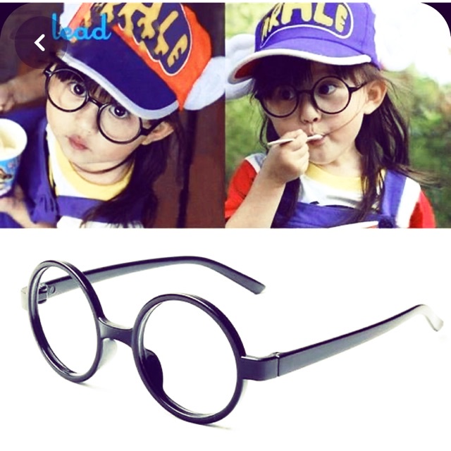 Kính em bé Nobita mắt tròn có tròng đáng yêu dễ thương Jelishop