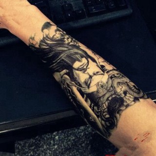 [ SIÊU GIẢM GIÁ TATTOO NAM ] Hình xăm dán tattoo Quan Công - miếng dán hình xăm đẹp dành cho nam