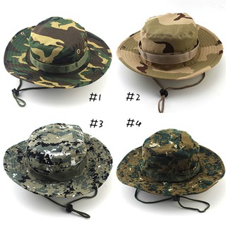 Nón tai bèo câu cá phong cách quân đội