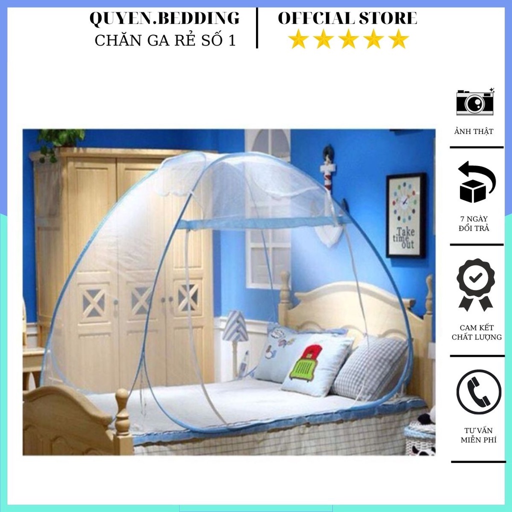 màn gấp gọn thông minh mùng chụp tự bung , màn chụp cao cấp xuất khẩu tiện dụng thiết yếu  cho mọi gia đình