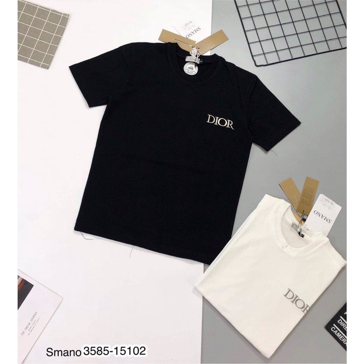 Áo Phông Thêu chữ Dior đơn giản - Áo Phông Nam Thời trang💟 | BigBuy360 - bigbuy360.vn