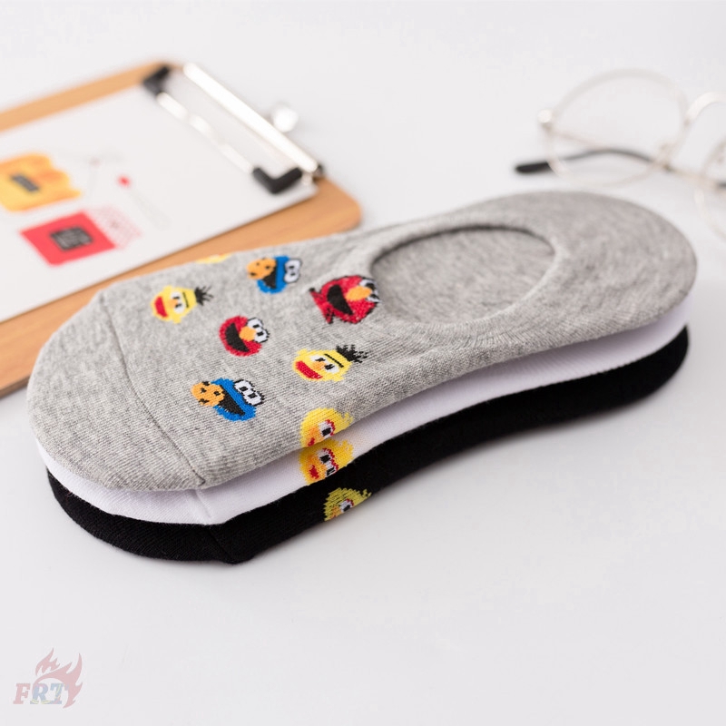 ✨ Ready Stock ✨  ❀Sesame Street Tất ❀ 1Pair Short Socks Invisible Socks