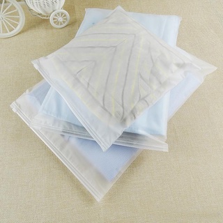 Túi khóa zip đựng đồ cá nhân đi du lịch màu trơn size 8x15