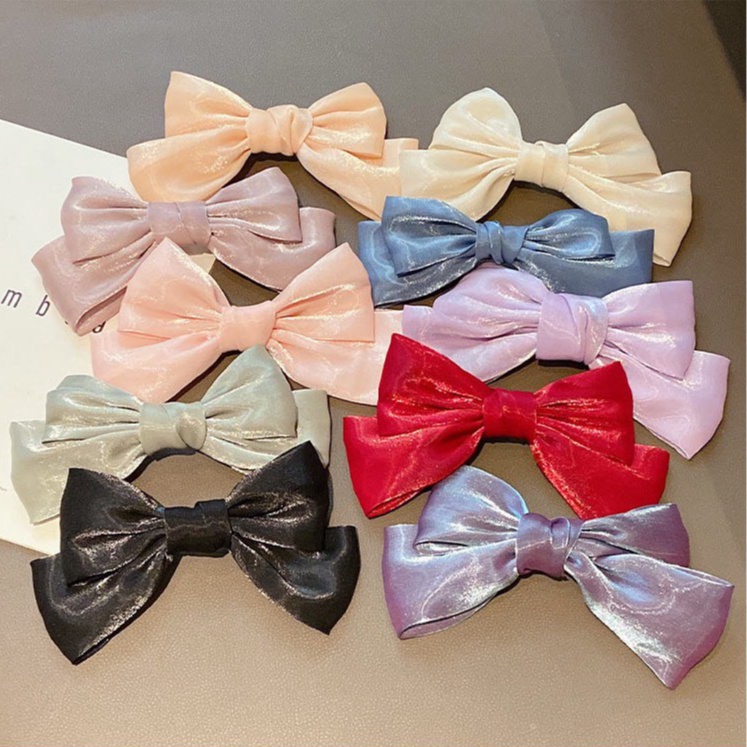 Kẹp tóc Comavi nơ hồ điệp nhiều màu siêu sang chảnh KT33