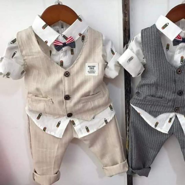 Combo vest cho bé trai