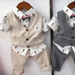 Combo vest cho bé trai