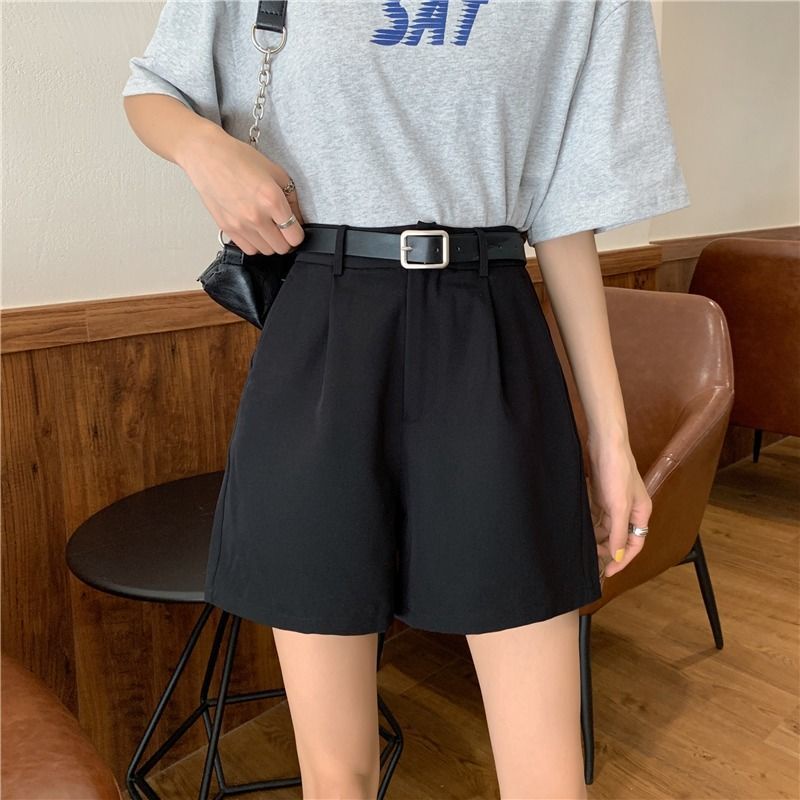 Quần Đùi Thời Trang Phong Cách Hàn Quốc 172588 Quần Short Ống Thẳng Giảm Thời Trang