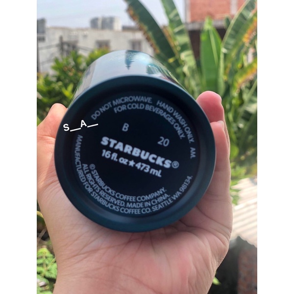 Ly inox ống hút Starbucks Korea 2020