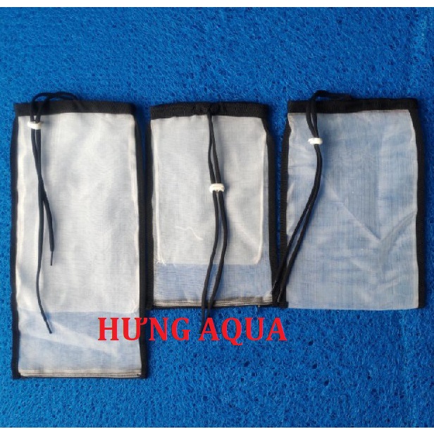 Túi lọc hồ cá, túi lọc bể cá, túi đựng vật liệu lọc bể cá lưới micro 1 lớp, 2 lớp