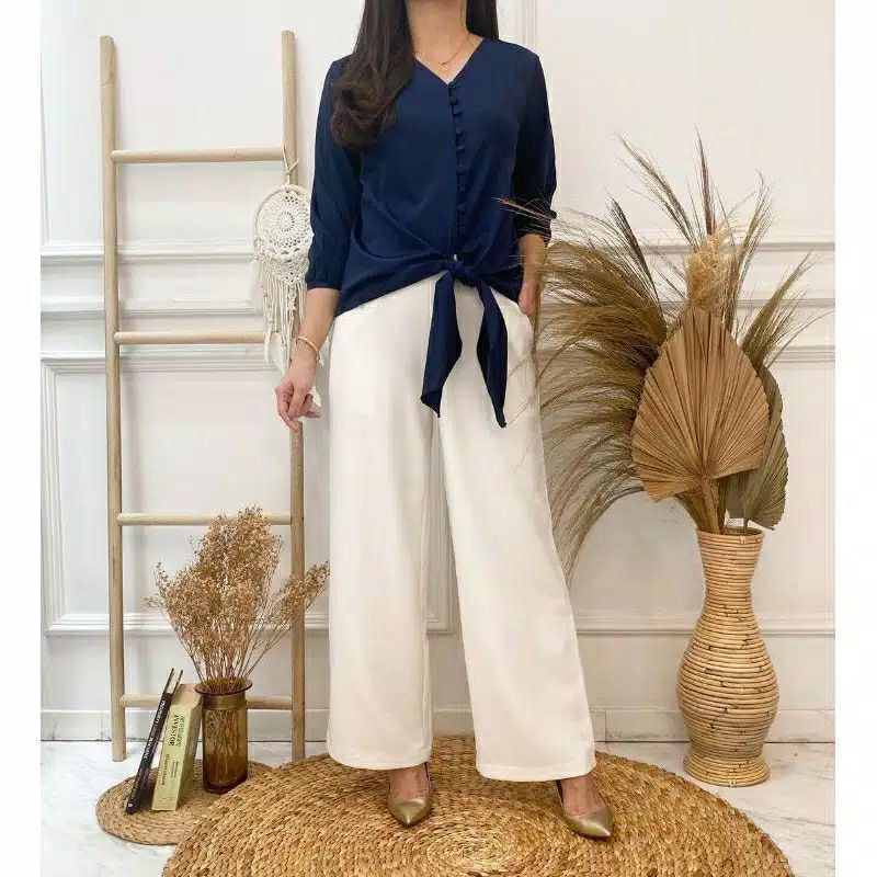 Nuna Blouse | Áo Nữ | Áo blouse Nữ Mới Nhất | Chất Liệu Bottega | Hình Ảnh Thật