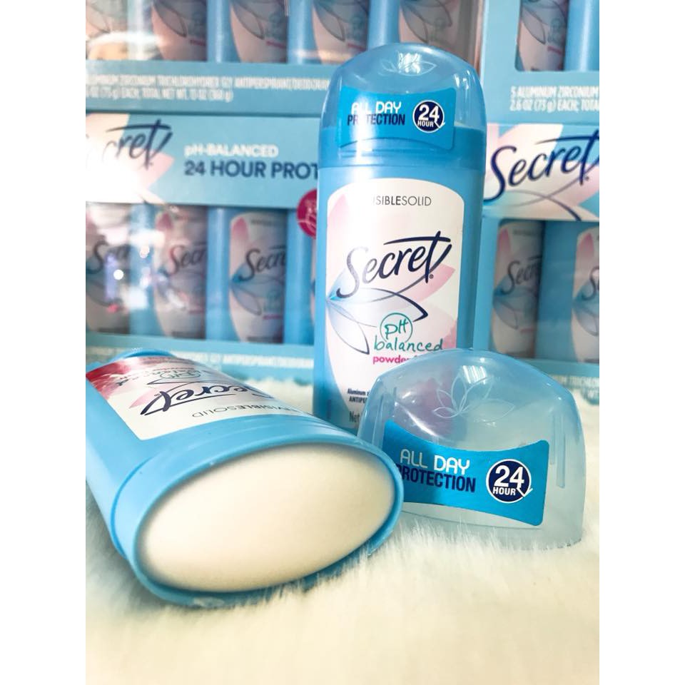 Lăn sáp khử mùi Secret 24h (Sáp-Nữ) 73g | BigBuy360 - bigbuy360.vn