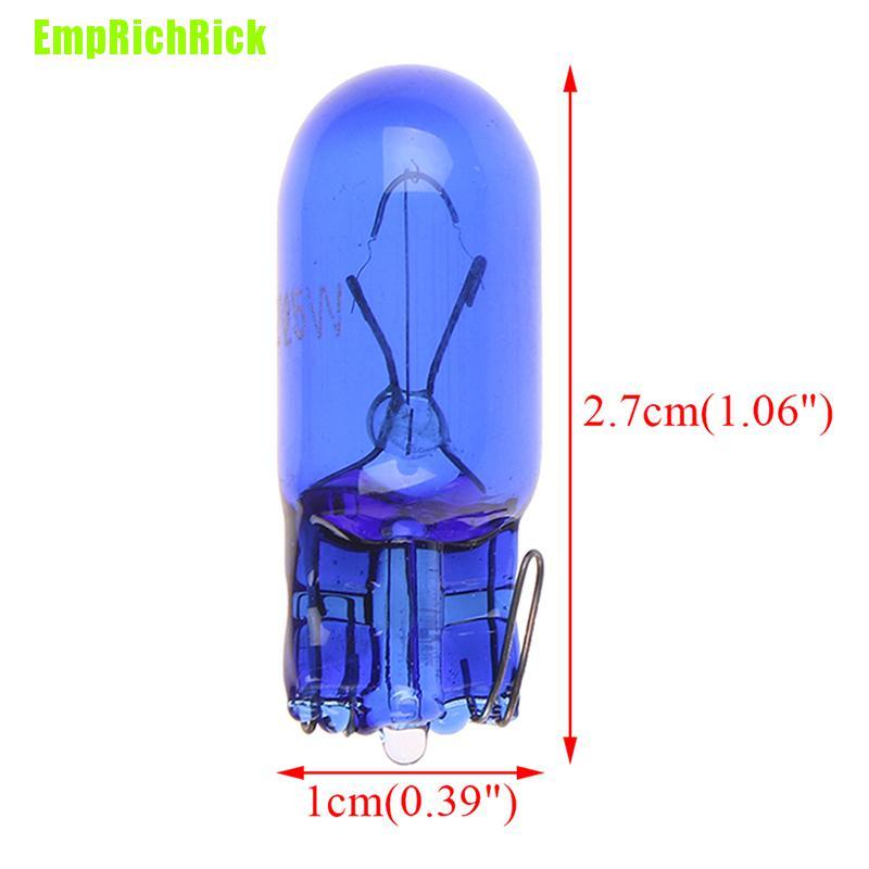 Set 10 Bóng Đèn Pha Halogen T10 168 W5w 5w 12v Chuyên Dụng Cho Xe Hơi