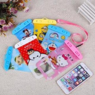 Túi Đựng Điện Thoại Chống Nước Nhiều Hình Cute
