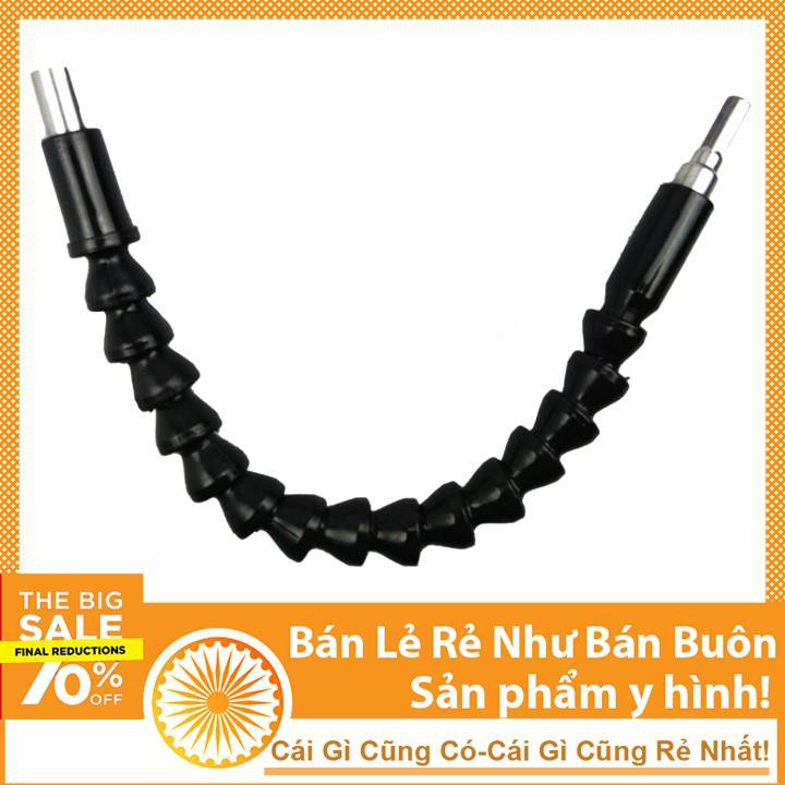 Dây Nối Dài Vặn Vít, Ống Nối Mềm Vặn Vít Uốn Cong Dùng Cho Máy Khoan Pin Khoan Điện Cầm Tay Chuyển Động 180 Độ