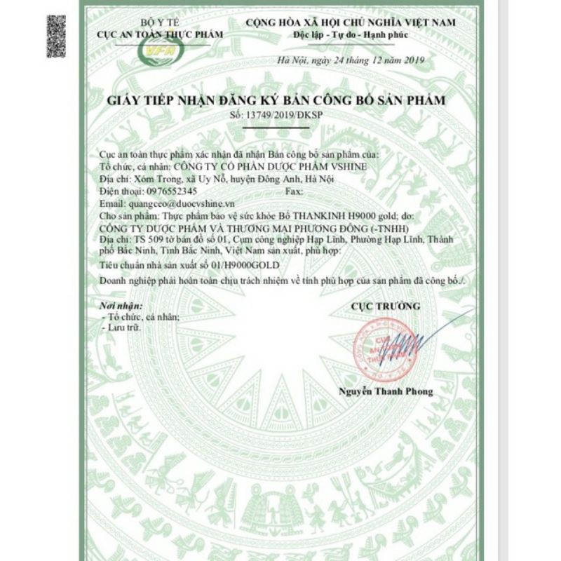 Bổ thần kinh H9000 giảm đau mỏi vai gáy, tê bì tay chân hộp 30 viên