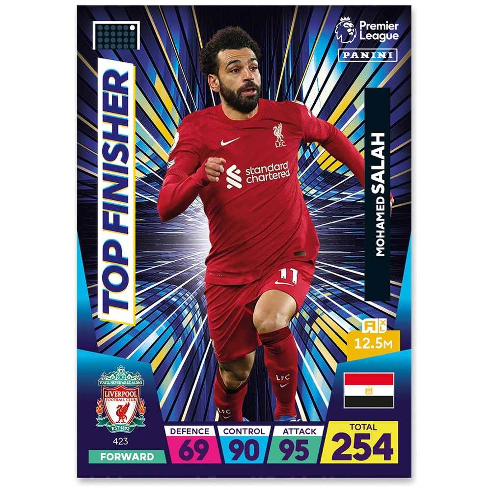 Pack 6 thẻ Premier League Adrenalyn XL 22/23 | Thẻ cầu thủ bóng đá chính hãng | The Lucky Cards