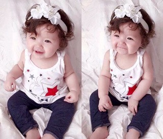 Combo quần legging giả Jean xuất dư