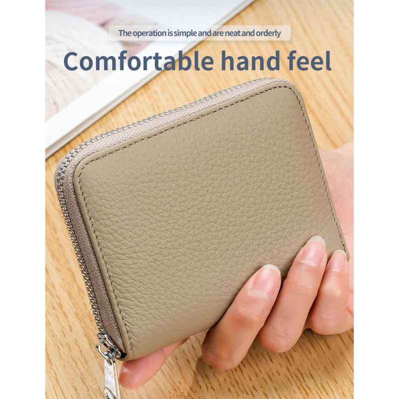 Ví Đựng Thẻ Nhiều Ngăn Có Khóa Kéo Thời Trang YOUYO