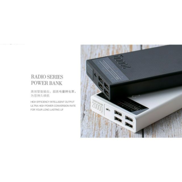 Sạc Dự phòng 20000Mah Remax RPP102