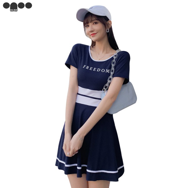 Đồ Bơi Nữ Một Mảnh Màu Trơn Thời Trang | BigBuy360 - bigbuy360.vn